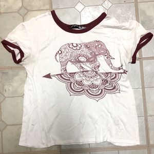 (212) Pop Poison Elephant Top